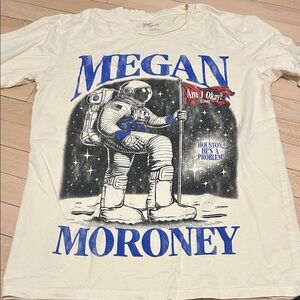 Megan Moroney Astronaut Graphic Tee - Cream
